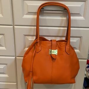 Beautiful Italian leather handbag by courage b